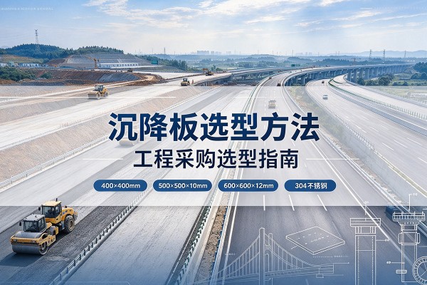 海陵沉降板选择方法