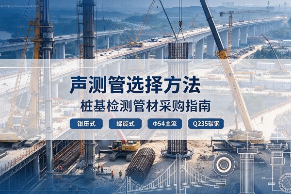 海陵声测管选型标准