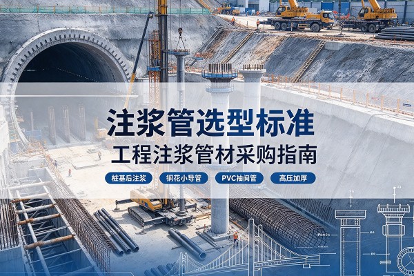 海陵注浆管选型标准