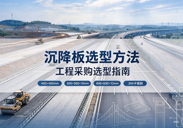 海陵沉降板选择方法