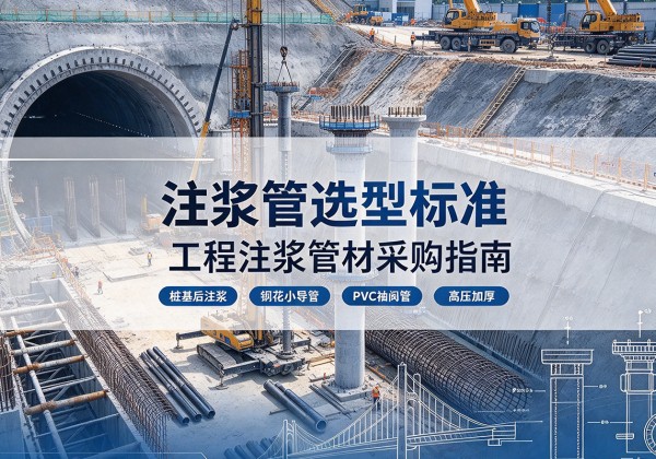 海陵注浆管选型标准